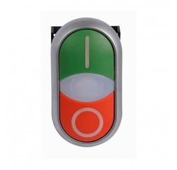 M22-DDLM-WS-X1/X0 Napęd przycisku podwójnego, po