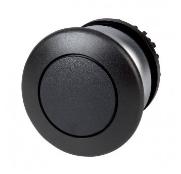 M22-DP-S Przycisk grzybkowy czarny,bez