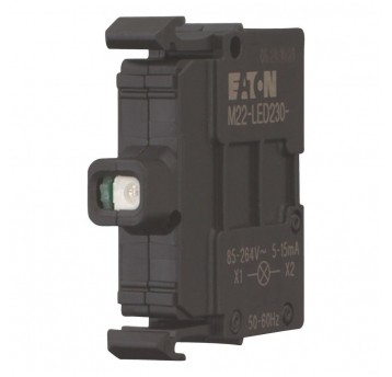 M22-LED230-R dioda LED,czerwona montowana