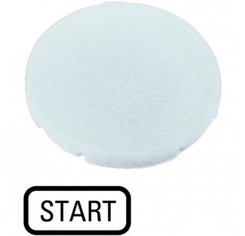 M22-XD-W-GB1 Wkładka przycisku, płaska bia