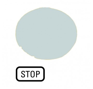 M22-XDL-W-GB0 Soczewka przycisku, płaska bia