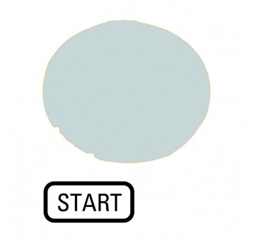 M22-XDL-W-GB1 Soczewka przycisku, płaska bia