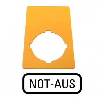 M22-XZK-D99 Tabliczka do przycisku bezpiec