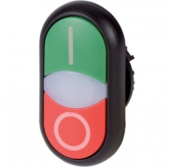 M22S-DDLM-GR-X1/X0 Napęd przycisku podwójnego, po