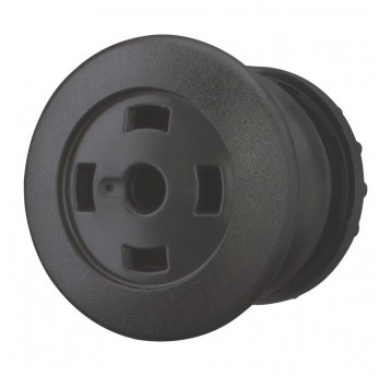 M22S-DP-S-X Przycisk grzybkowy czarny, bez