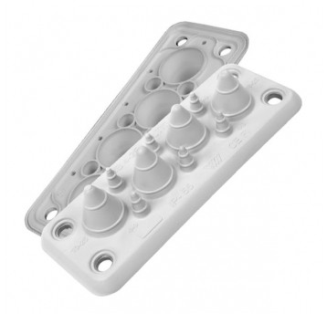 M4/10 PRZEPUST WIEOLOOTWOROWY IP 54 SZARY WERSJA UL94 V-0