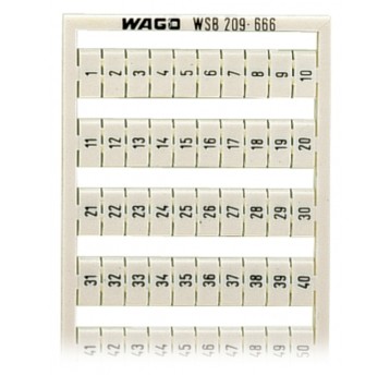 MATA OZNACZNIKOWA WSB 1..50 (2X)