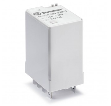 Miniaturowy przekaźnik mocy 2P 12A; 24V DC WYKONANIE TRAKCYJNE