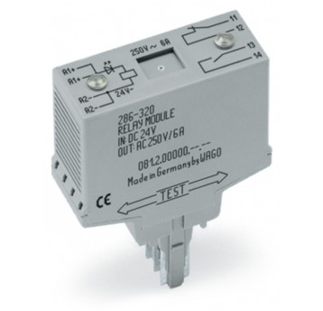 MODUŁ PRZEKAŹNIKOWY 20MM MODUŁ PRZEK.20mm 24VDC 1R