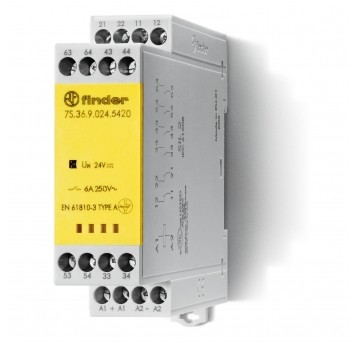 MODUŁOWY PRZEKAŹNIK BEZPIECZEŃSTWA