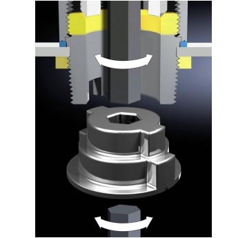 Narzędzie montażowe, do dławików kablowych Adapter dla rozmiarów M12-M25