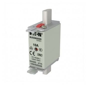 NH FUSE 10A 500V GL/GG SIZE 000 DUAL IN wkładka typu NH