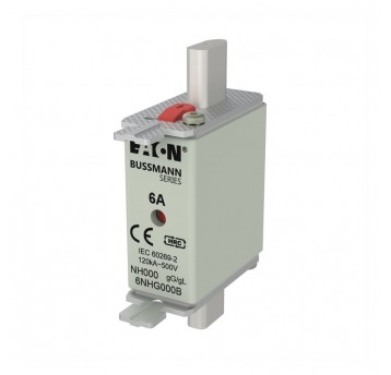 NH FUSE 6A 500V GL/GG SIZE 000 DUAL IN wkładka typu NH