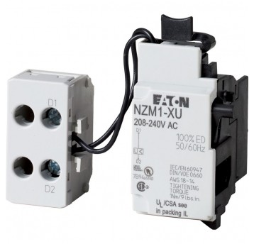 NZM1-XU60AC Wyzwalacz zanikowy z listwą za