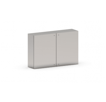 OBUDOWA S1200X800X300 DRZWI PEŁNE IP66 BEZ PŁYTY MONTAŻOWEJ AISI304 I