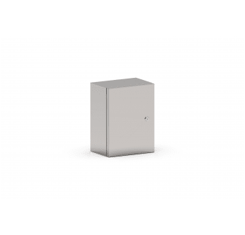 OBUDOWA W200X300X150 DRZWI PEŁNE IP66 BEZ PŁYTY MONTAŻOWEJ AISI304 I