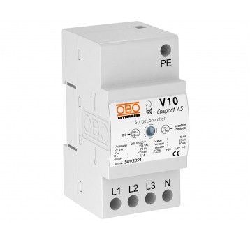 OGRANICZNIK PRZEPIĘĆ 4P V10 Typ T2+T3 255V OGRANICZNIK PRZEPIĘĆ