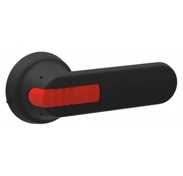 OHB125J12 Rączka czarna IP65, długość 125