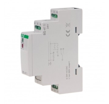 on/off, Un=9-30V AC/DC, I=16A 1P