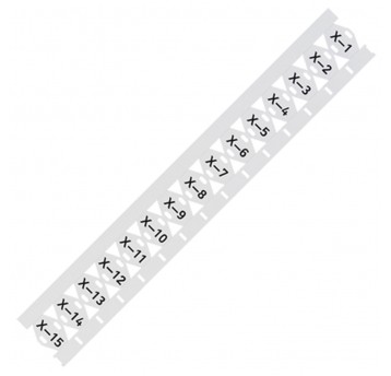 OZNACZNIKI 25x20 BIAŁE 500/ROLKA NA OPASKĘ ZACISKOWĄ