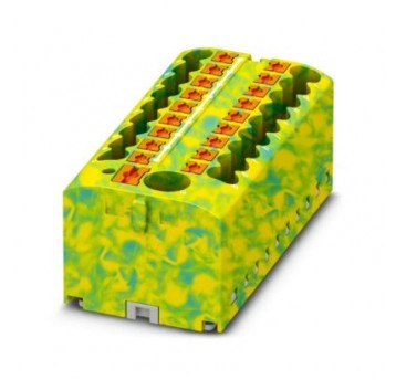 P.PTFIX 6/18X2,5GNYE Blok rozdzielacza