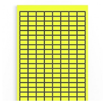 PAGETAB 19/11 Oznaczniki urządzeń, 11 x 19