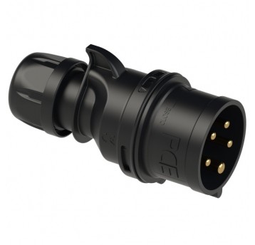 PCE 025-6 WTYCZKA 32A 5P 400V CZARNA