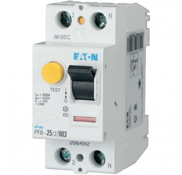 PF6-63/2/03-A WYŁĄCZNIK RÓŻNICOWOPRĄDOWY 6KA