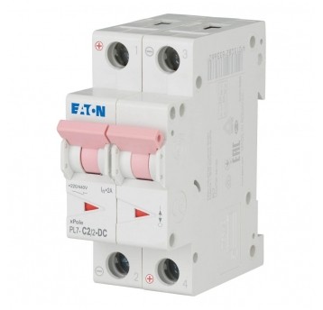 PL7-C2/2-DC WYŁĄCZNIK NADPRĄDOWY 10KA DC