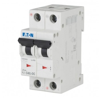 PL7-C40/2-DC WYŁĄCZNIK NADPRĄDOWY 10KA DC