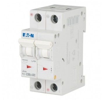 PL7-C50/2-DC WYŁĄCZNIK NADPRĄDOWY 10KA DC