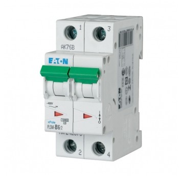 PLSM-C6/2-MW Wyłącznik nadprądowy 2-bieg.