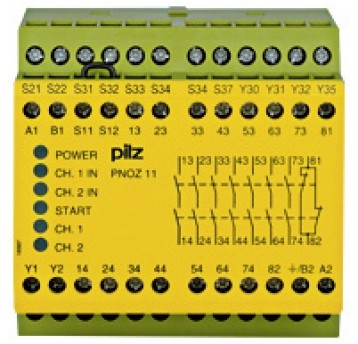 PNOZ 11 24VAC 24VDC 7n/o 1n/c PNOZ