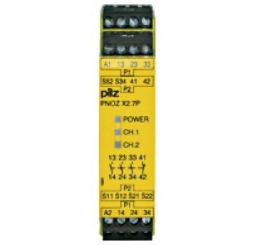 PNOZ X2 7P 24VAC/DC 1n/c PRZEKAŹNIK
