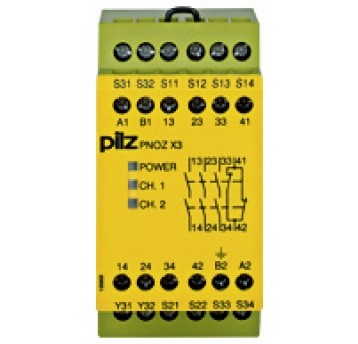 PNOZ X3 24VDC 3n/o 1n/c 1so PRZEKAŹNIK