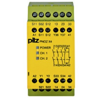 PNOZ X4 24VDC 3N/O 1N/C
