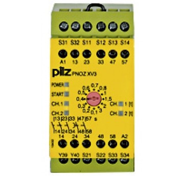 PNOZ XV3 3/24VDC 3n/o 2n/o t PNOZ