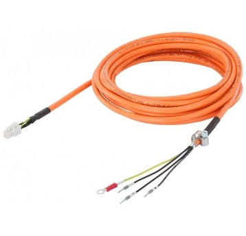 POWER CABLE PRE-ASSEMBLED 6FX3002-5CK01-1AD0 4X 0.75 C, FOR MOTOR S-1FL6 LI