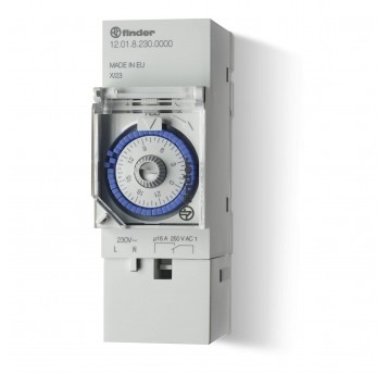 PROGRAMATOR DOBOWY MECH. 1P 16A 230V AC