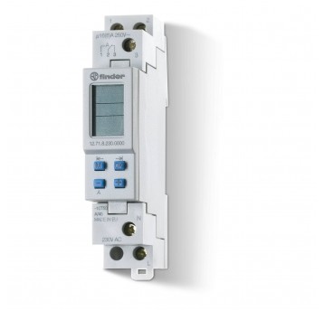 PROGRAMATOR TYGODNIOWY ELEKTRONICZNY 1P 16A 24V AC/DC