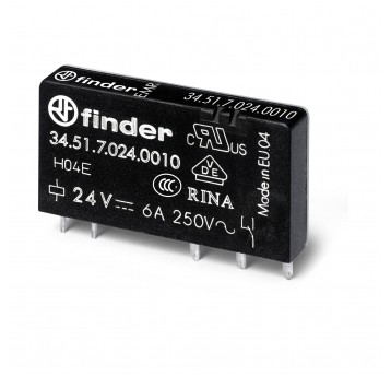 PRZEKAŹNIK 1P 6A 48V DC, STYK AGSNO2