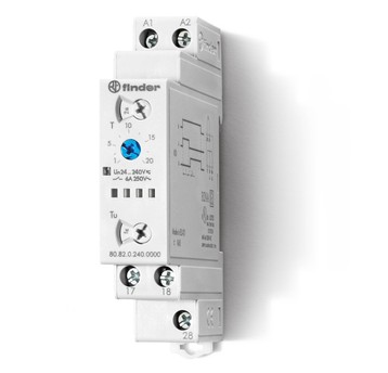 Przekaźnik czasowy 2Z 6A 24‑240V AC/DC 250V jednofunkcyjny SD gwiazda‑trójkąt 80.82.0.240.0000