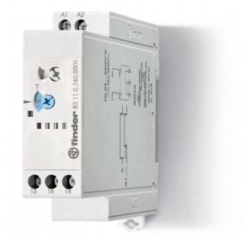 PRZEKAŹNIK CZASOWY JEDNOFUNKCYJNY AI, ZAKRESY CZASOWE OD 0,05S DO