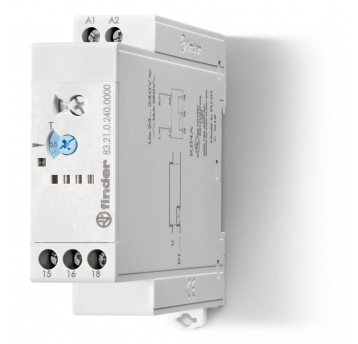 PRZEKAŹNIK CZASOWY JEDNOFUNKCYJNY DI, ZAKRESY CZASOWE OD 0,05S DO