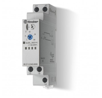 PRZEKAŹNIK CZASOWY JEDNOFUNKCYJNY DI, ZAKRESY CZASOWE OD 0,1S DO