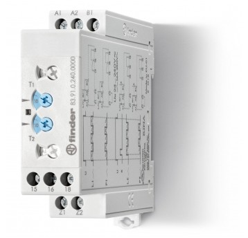 PRZEKAŹNIK CZASOWY JEDNOFUNKCYJNY LI, LE, PI, PE STEROWANIE