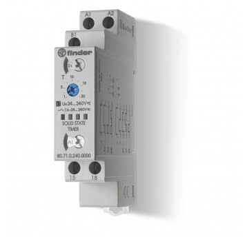 PRZEKAŹNIK CZASOWY WIELOFUNKCYJNY AI, DI, SW, BE, CE, DE, STEROWANIE