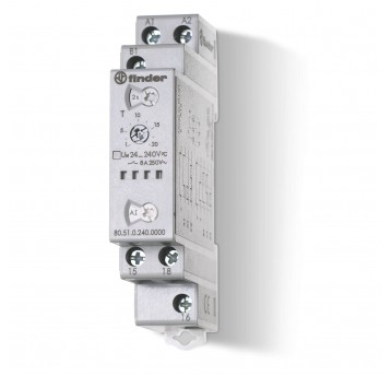 PRZEKAŹNIK CZASOWY WIELOFUNKCYJNY AI, DI, SW, BE, CE, DE,ZAKRESY