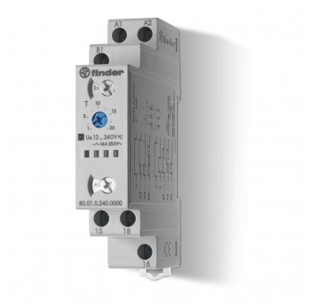 PRZEKAŹNIK CZASOWY WIELOFUNKCYJNY AI, DI, SW, BE, CE, DE, ZAKRESY