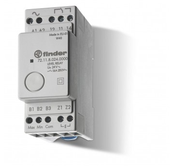 PRZEKAŹNIK KONTROLI POZIOMU CIECZY (PRZEWODZĄCYCH) FUNKCJA